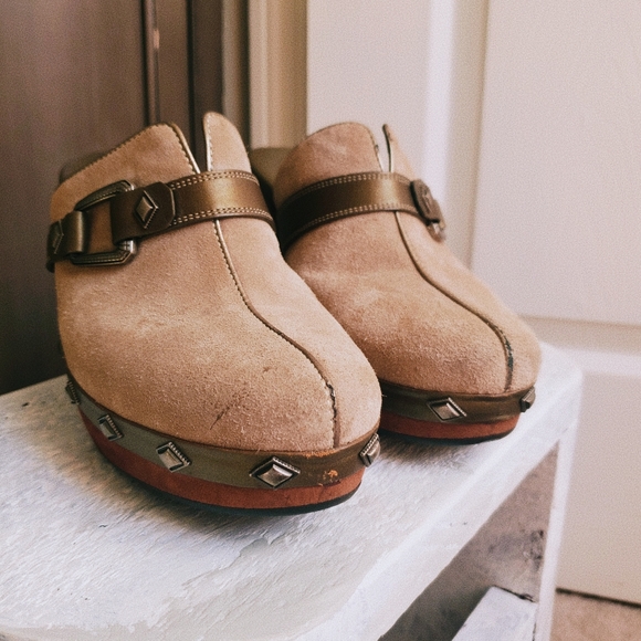 Cole Haan Studded platform slip on mules - Picture 12 of 14